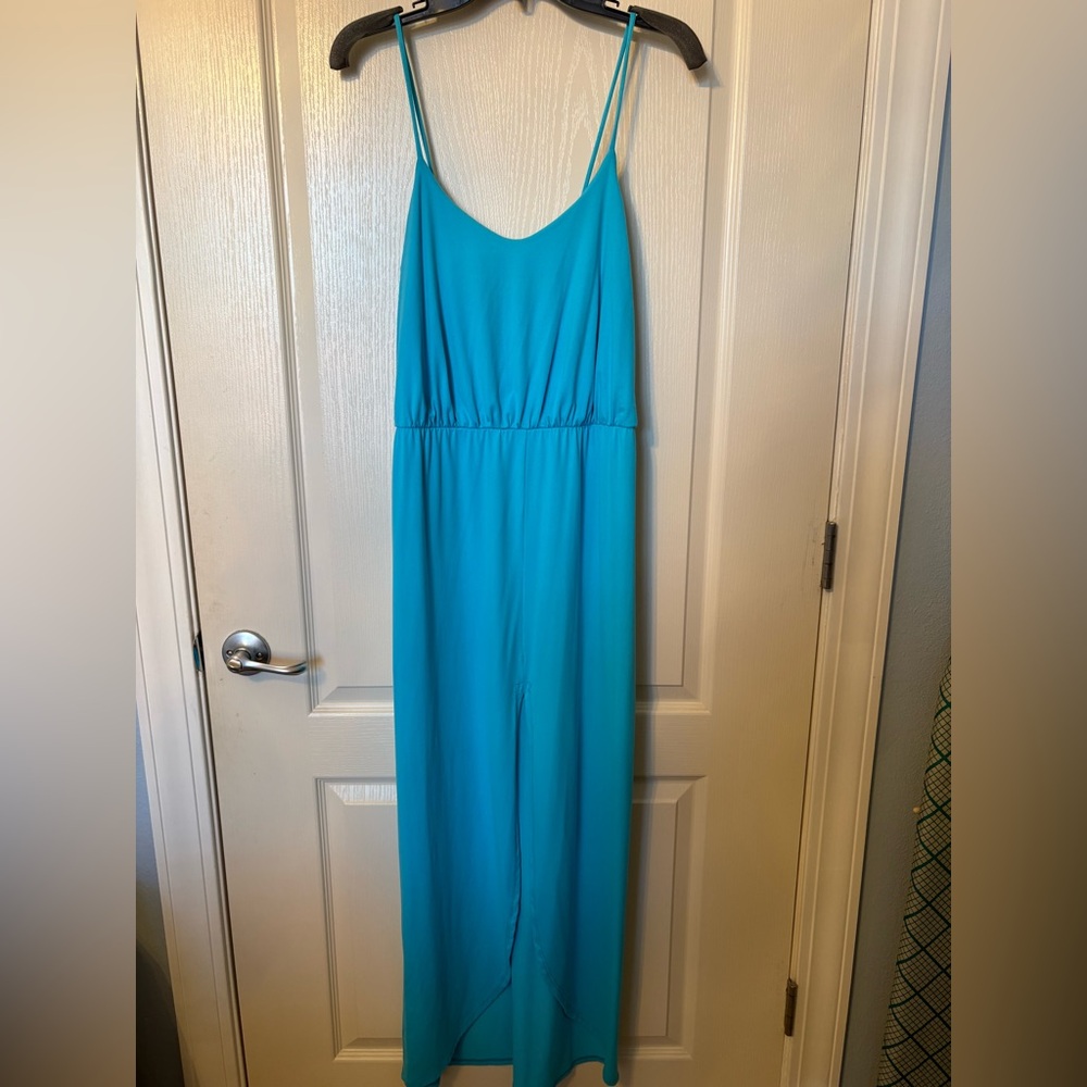 Susana Monaco Turquoise Blue Dress